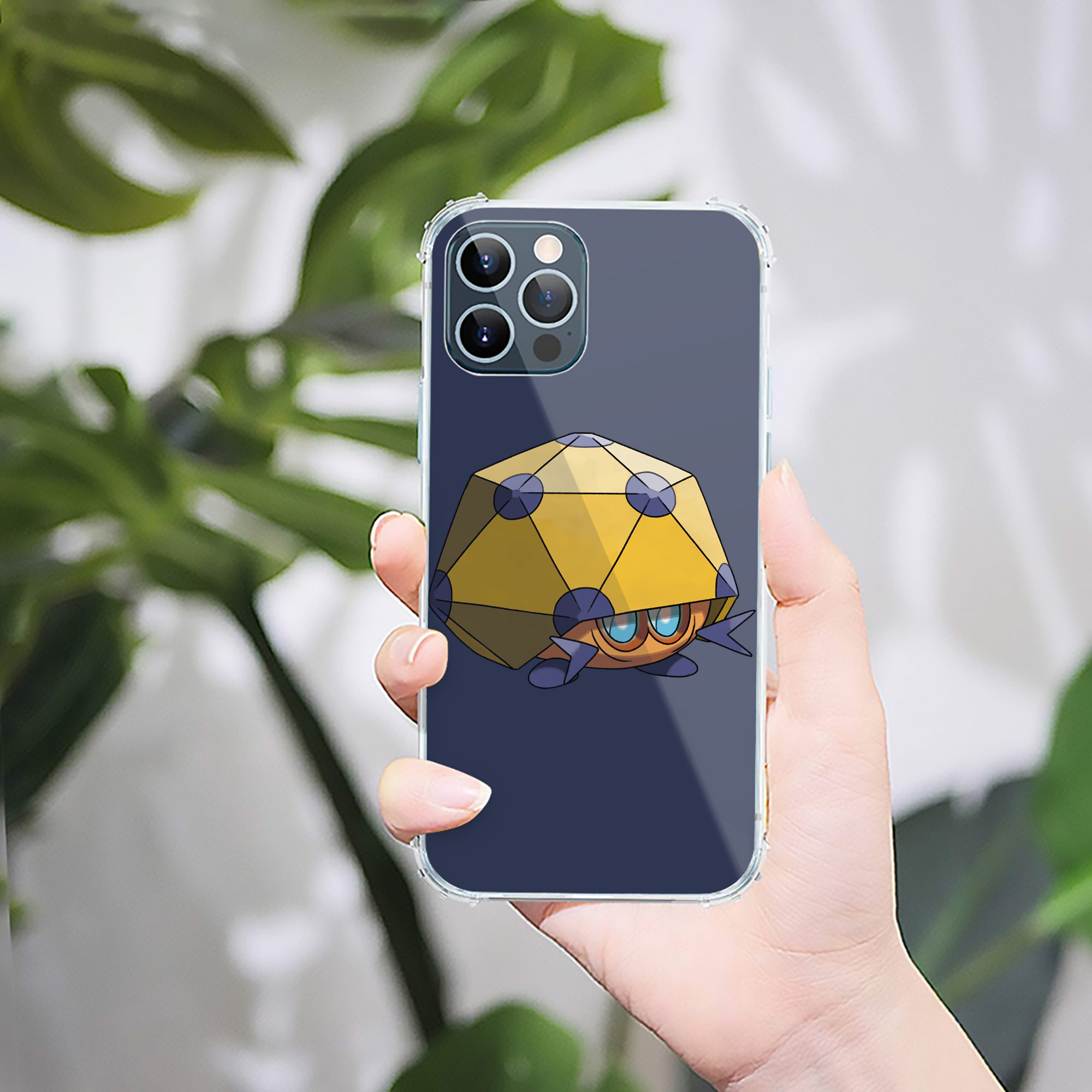 （画像用） ポケットモンスター Pokémon 【iPhone 12シリーズ対応】透明スマホケース（クリアソフトケース）